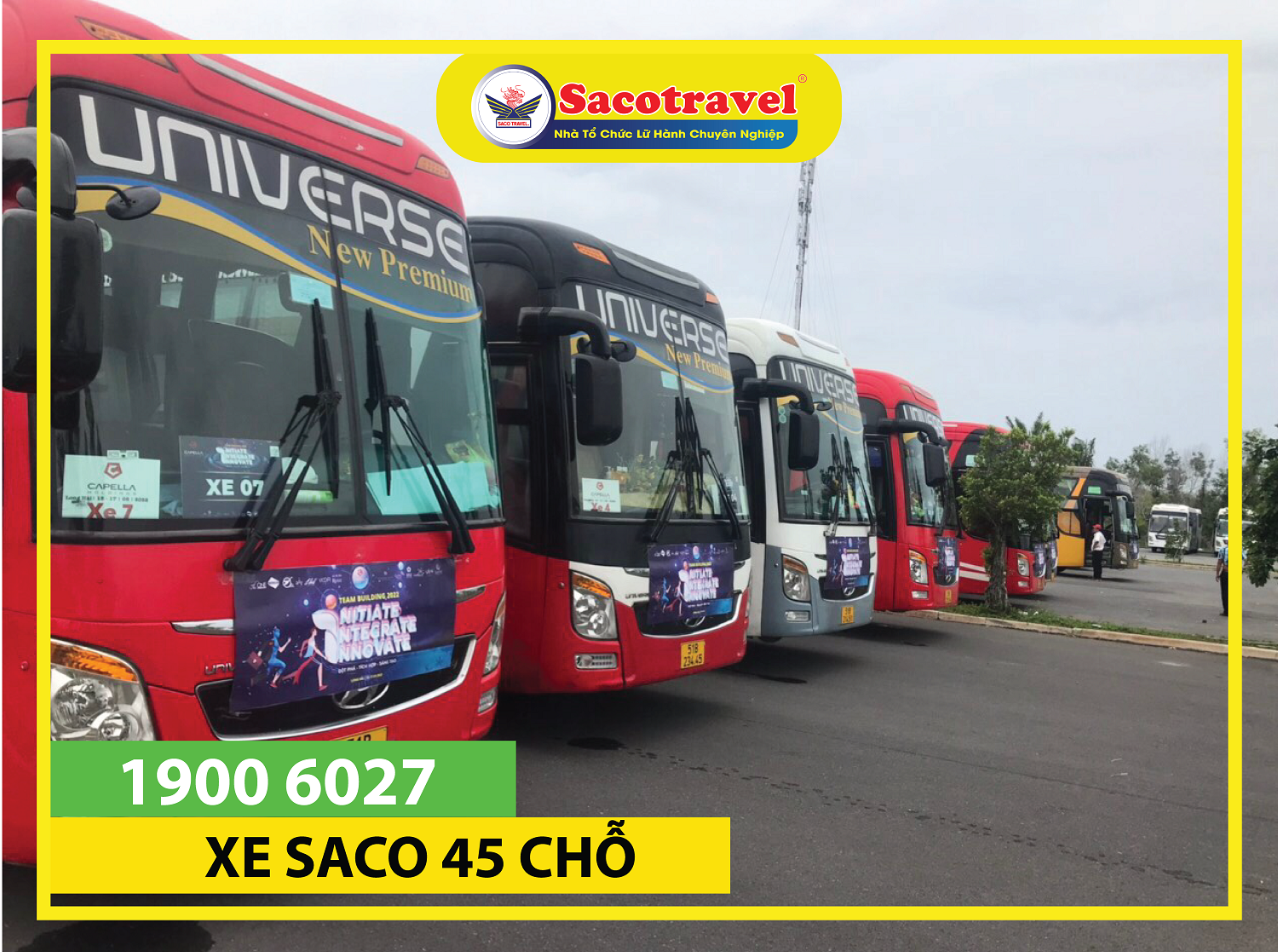 Xe 45 chỗ universe chất lượng cao