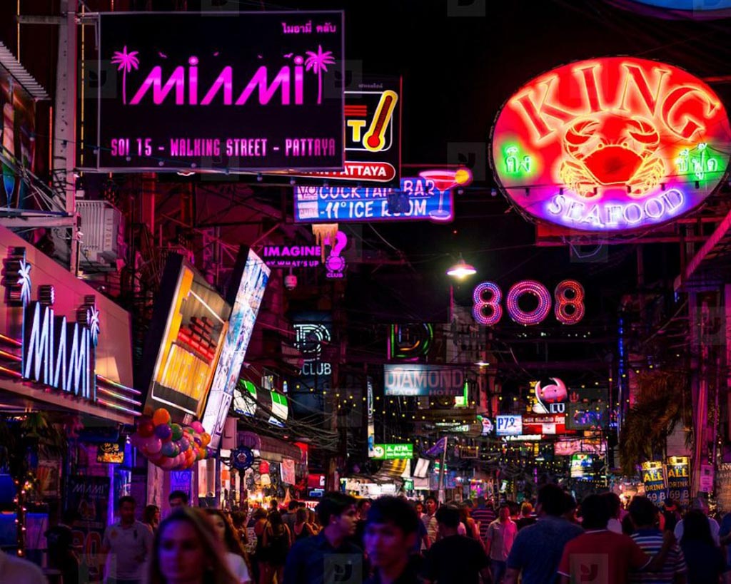 điểm vui chơi về đêm tại Pattaya