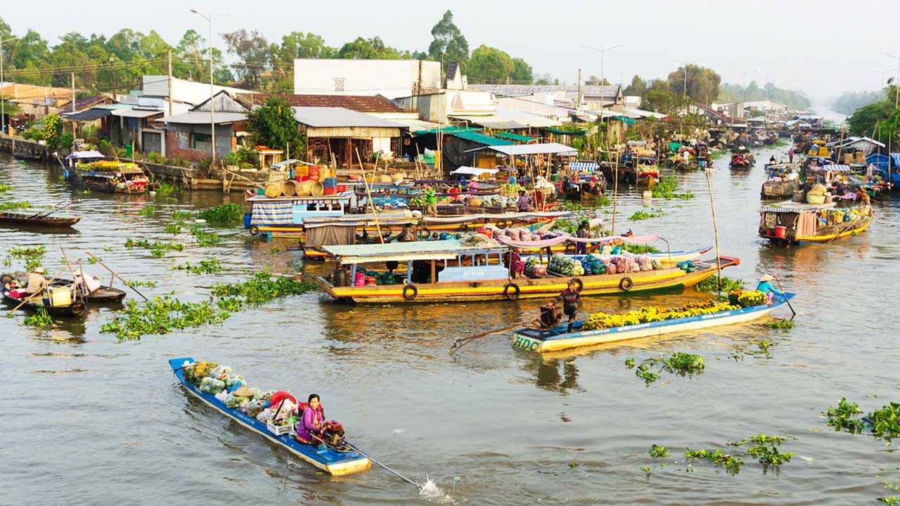 mùa nước nổi miền Tây