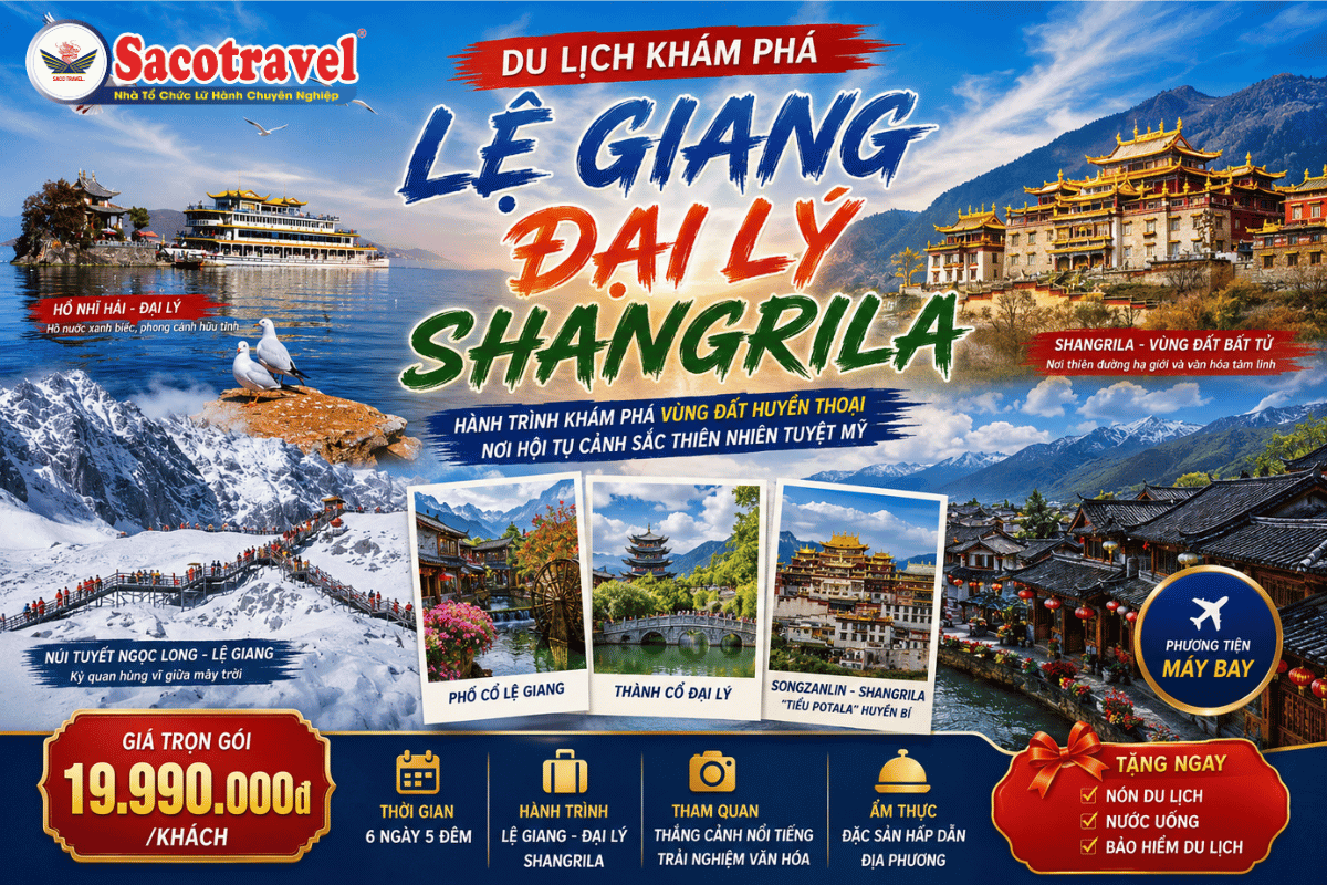 Khám phá Lệ Giang - Đại Lý SHANGRILA